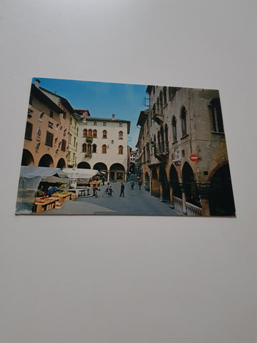 AK Belluno. Piazza delle Erbe.