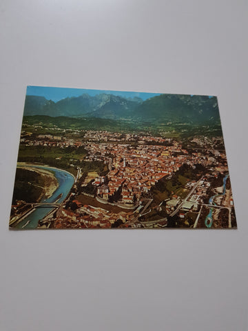 AK Belluno. Panorama aereo.