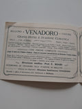 Folder Belluno. Cadore. Grand Hotel Venadoro e Stabilimento Idroterapico.