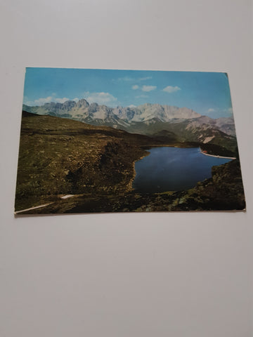 AK Passo Valles. Lago di Cavia - Panoramica Cima Uomo, Fuchiade Valfredda.