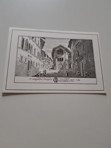 AK Feltre. Via Mezzaterra. Palazzo Bellati.