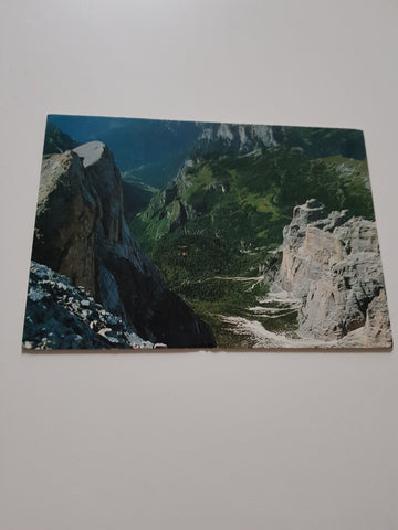 AK Dolomiti Orientali: Gruppo della Civetta. Allo sbocco della Val dei Cantoni ...
