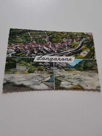 AK Longarone. Prima e dopo il disastro della notte del 9-10-1963.