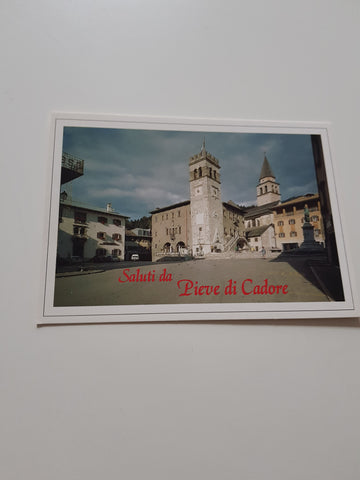 AK Pieve di Cadore. Piazza Tiziano Vecellio.