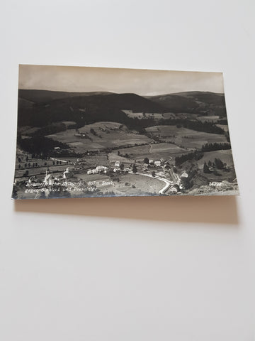 AK Rettenegg gegen Stuhleck und Pretulalpe.