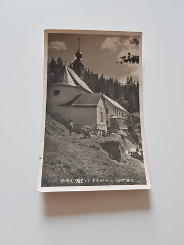 AK Kulm. Kapelle u. Gasthaus.