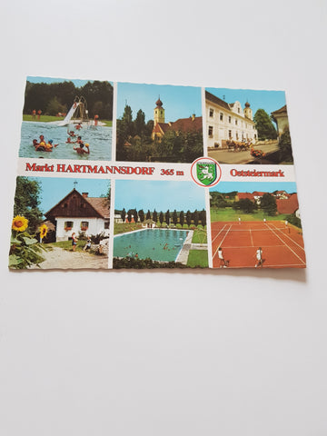 AK Markt Hartmannsdorf.