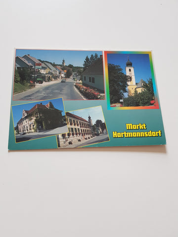AK Markt Hartmannsdorf.