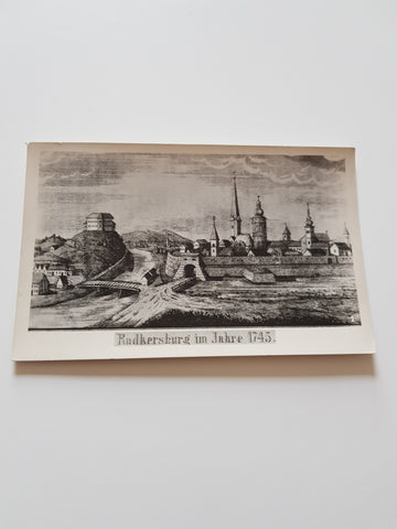 AK Radkersburg im Jahre 1745.