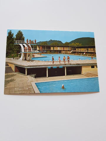 AK Bad Gleichenberg. Schwimmbad.