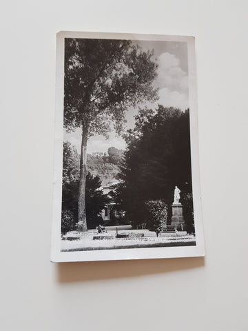 AK Bad Gleichenberg. Wickenburg-Denkmal. (1949)