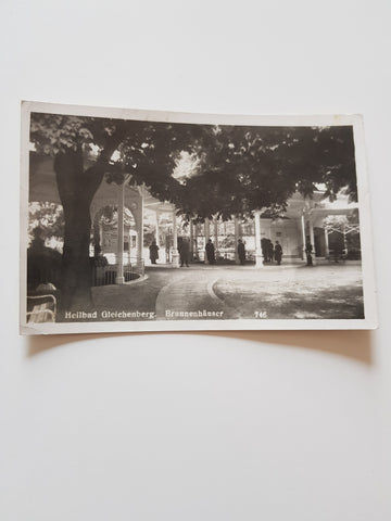 AK Heilbad Gleichenberg. Brunnenhäuser. (1931)