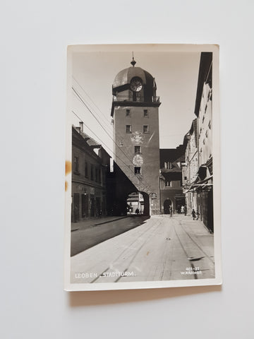 AK Leoben Stadtturm.