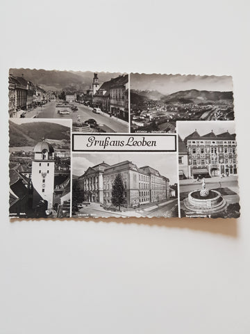 AK Gruß aus Leoben.