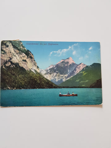 AK Leopoldsteiner See mit Pfaffenstein.