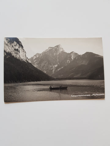 AK Leopoldsteiner See mit Pfaffenstein. (1931)