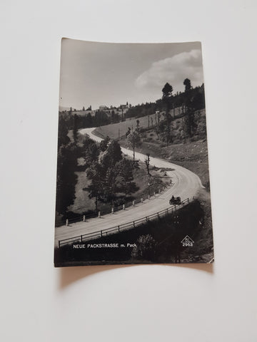 AK Neue Packstrasse mit Pack.