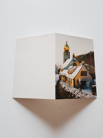 Billett Bärnbach. St. Barbarakirche.