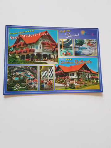 AK Unterlamm. Pension Garni Drei-Mäderl-Haus. Magland 65a.