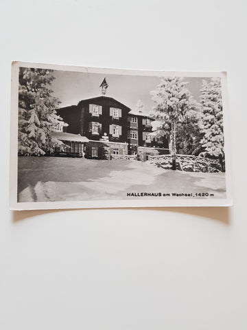 AK Hallerhaus am Wechsel.