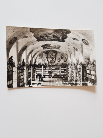 AK Vorau Chorherrenstift. Bibliothek.
