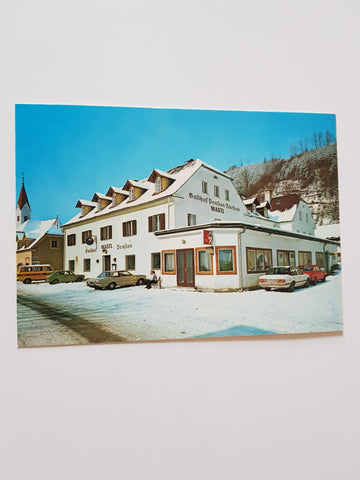 AK Waldbach 9. Gasthof Pension Wastl. Inh. Ida Öhl.