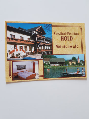 AK Mönichwald 6. Gasthof und Pension Franz Hold.
