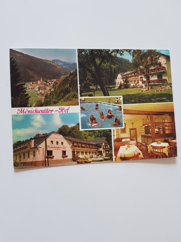 AK Mönichwald 10. Gasthof und Pension Mönichwalder-Hof. Fam. Hofstätter.