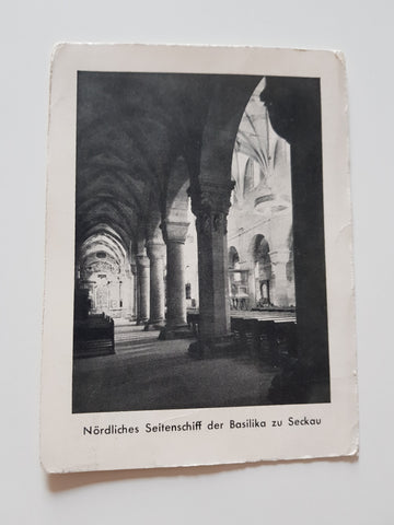 AK Nördliches Seitenschiff der Basilika zu Seckau.