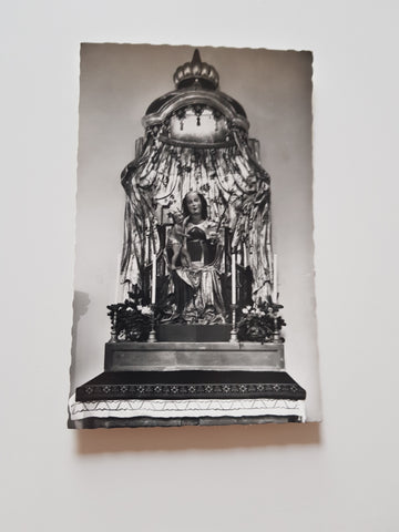 AK Basilika Abtei Seckau. Madonna v. Mariä-Opferungsaltar. (1961)