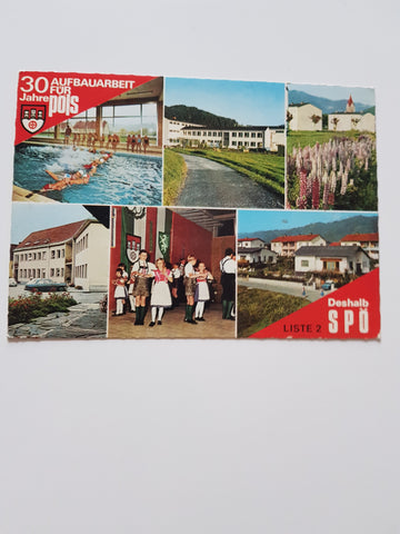 AK 30 Jahre Aufbauarbeit für Pöls. Deshalb Liste 2. SPÖ.