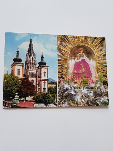 AK Wallfahrtskirche Mariazell. Gnadenmutter.