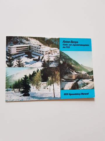 AK Sigmundsberg/Mariazell. Anton-Benya Kinder- und Jugenderholungsheim.