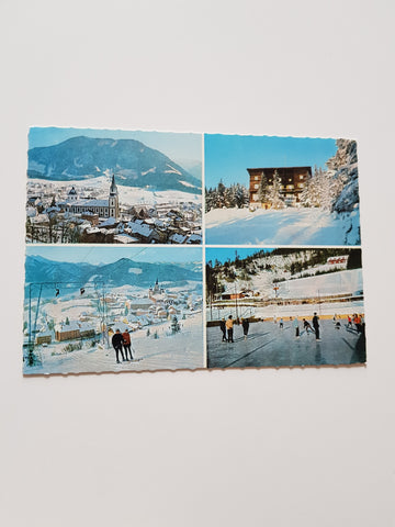 AK Wintersportplatz Mariazell.