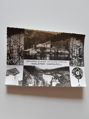 AK Walster Mariazell. Bruder Klaus von Flüe-Kirche.