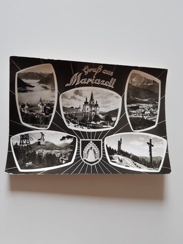 AK Gruß aus Mariazell.