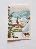 AK Mariazell im Schnee nach einem Aquarell von Prof. A. Janesch.
