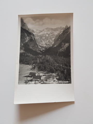 AK In der Höll bei Weichselboden. (1933)