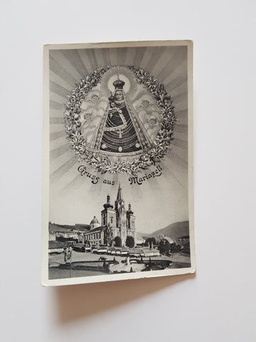 AK Gruss aus Mariazell.