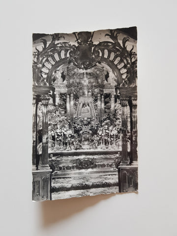 AK Basilika Mariazell. Altar mit Gnadenmutter.