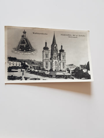 AK Wallfahrtskirche Mariazell.