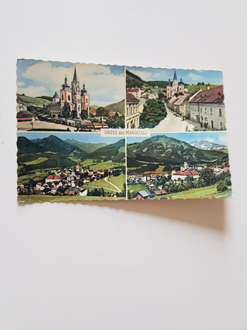 AK Gruss aus Mariazell.