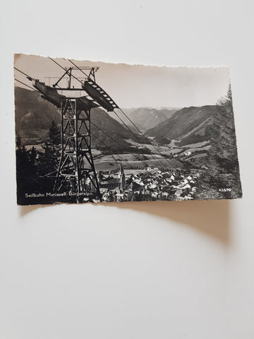 AK Seilbahn Mariazell-Bürgeralpe.