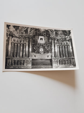 AK Gnadenaltar in der Basilika Mariazell.