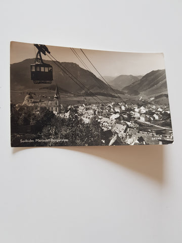 AK Seilbahn Mariazell-Bürgeralpe.