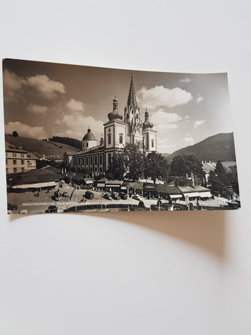 AK Gnadenkirche Mariazell. (1958)