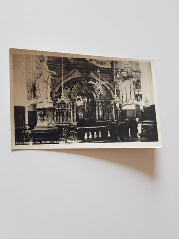 AK Gnadenaltar der Wallfahrtskirche Mariazell. (1928)