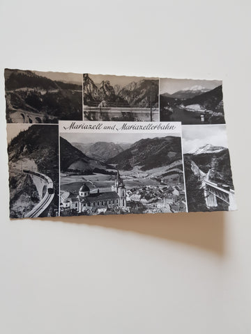 AK Mariazell und Mariazellerbahn. (1968)