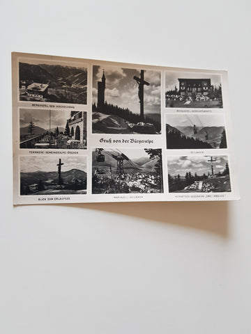 AK Gruß von der Bürgeralpe.