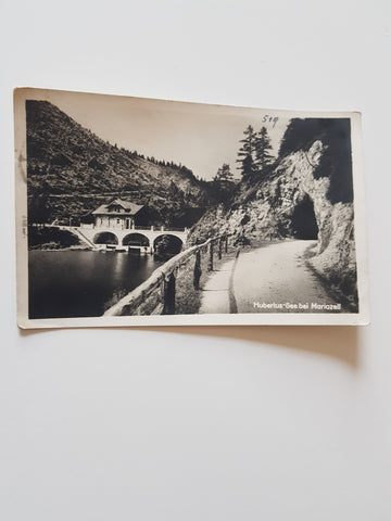 AK Hubertus-See bei Mariazell. (1928)